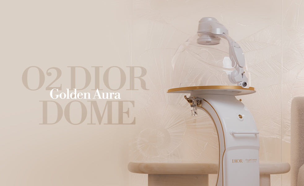 Parfums Christian Dior and OxygenCeuticals unveil O2 DIOR DÔME, powering the Golden Aura facial treatment in Dior Spas