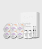 Bio Matrix LYO Velvet Kit full kit contents laid out, box, velvet ball blisters, two LYO Boosting Ampoule bottles and two applicators
