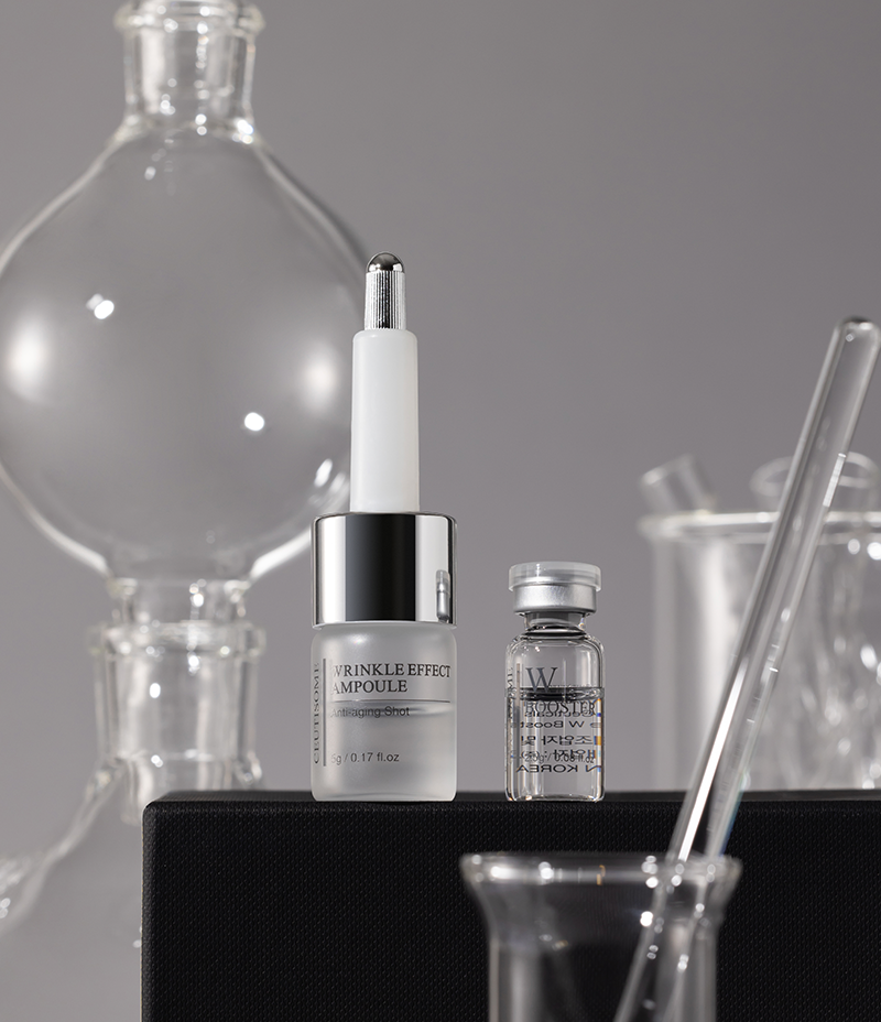 Ceutisome Wrinkle Effect Fusion Shot ampoule and booster two part system / Ceutisome Wrinkle Effect Fusion Shot 安瓶加強化劑兩部分系統