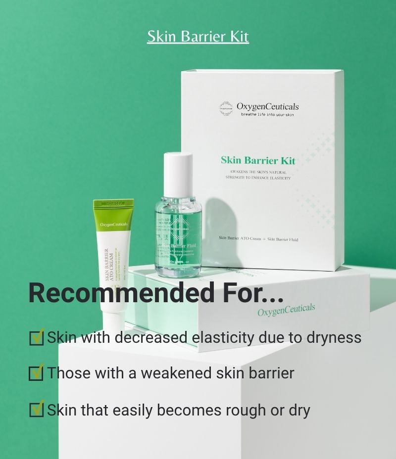 Skin Barrier Kit fucoidan and lipid key ingredients / Skin Barrier Kit 褐藻醣膠同脂質主要成分