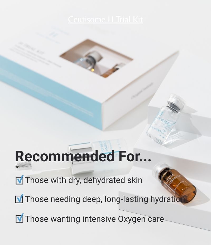 Ceutisome H Trial Kit hyaluronic acid key ingredients / Ceutisome H Trial Kit 透明質酸主要成分