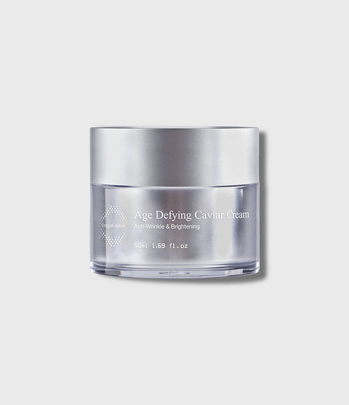 Age Defying Caviar Cream 50ml anti-aging cream jar front / Age Defying Caviar Cream 50ml 魚子抗齡面霜正面