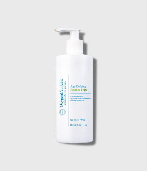 Age Defying Essence Forte 250ml anti-aging essence bottle front / Age Defying Essence Forte 250ml 抗齡乳液精華正面