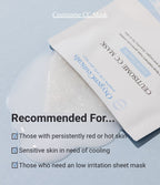 Ceutisome CC Mask hero shot Korean cooling sheet mask