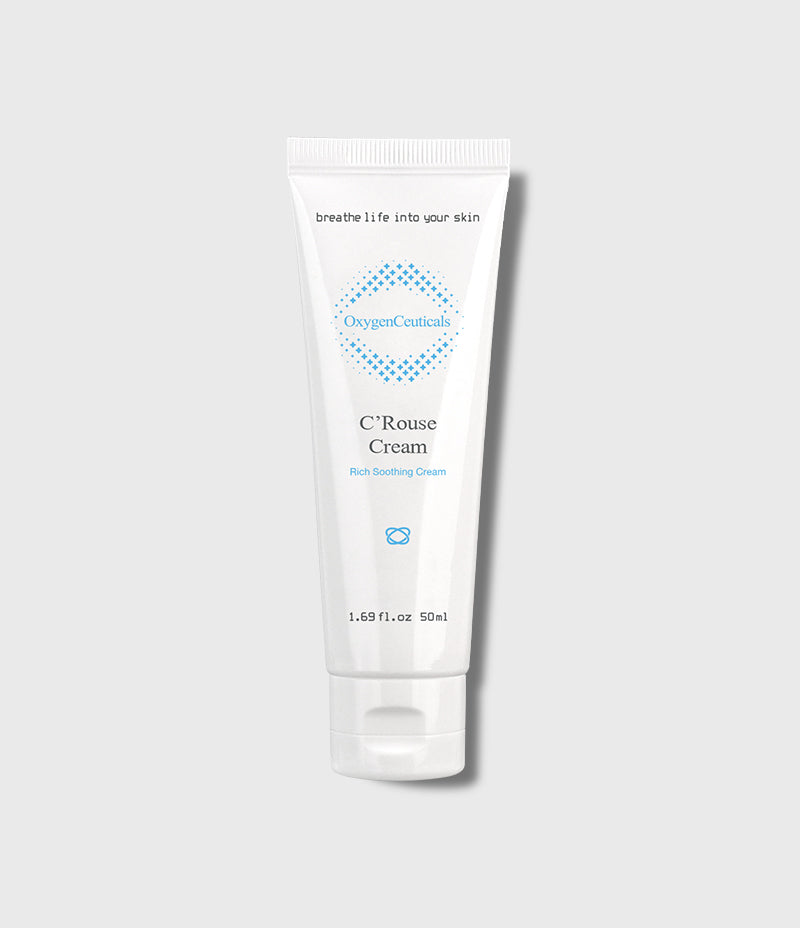 C'Rouse Cream 50ml redness calming cream jar front / C'Rouse Cream 50ml 泛紅舒緩面霜正面