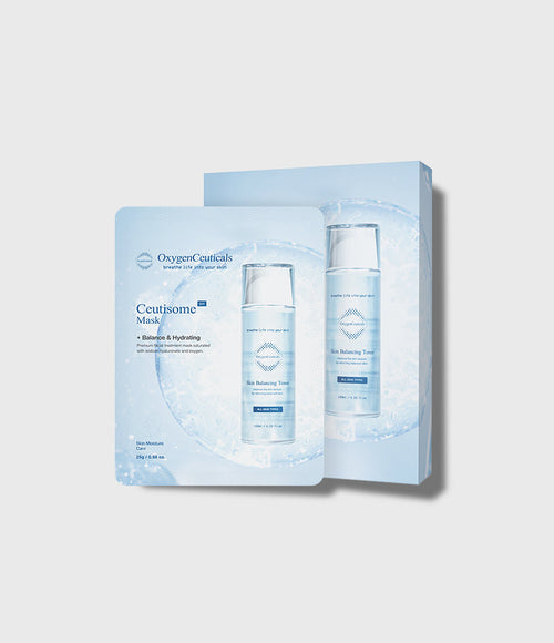 Ceutisome BH Mask hydrating balancing sheet mask box front / Ceutisome BH Mask 補濕平衡面膜盒裝正面