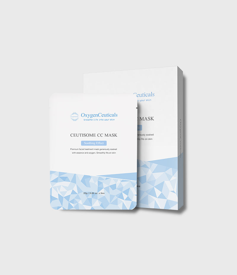 Ceutisome CC Mask cooling sheet mask box front / Ceutisome CC Mask 清涼面膜盒裝正面