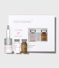 Ceutisome P Trial Kit brightening ampoule booster and stem formula box front / Ceutisome P Trial Kit 提亮體驗裝盒裝正面