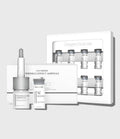 Ceutisome Wrinkle Effect Fusion Shot ampoule and booster box front / Ceutisome Wrinkle Effect Fusion Shot 抗皺安瓶盒裝正面