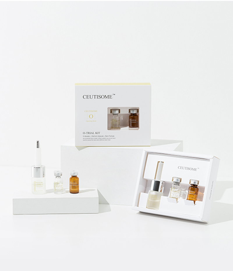 Ceutisome O Trial Kit mixing and application steps / Ceutisome O Trial Kit 調配同使用步驟