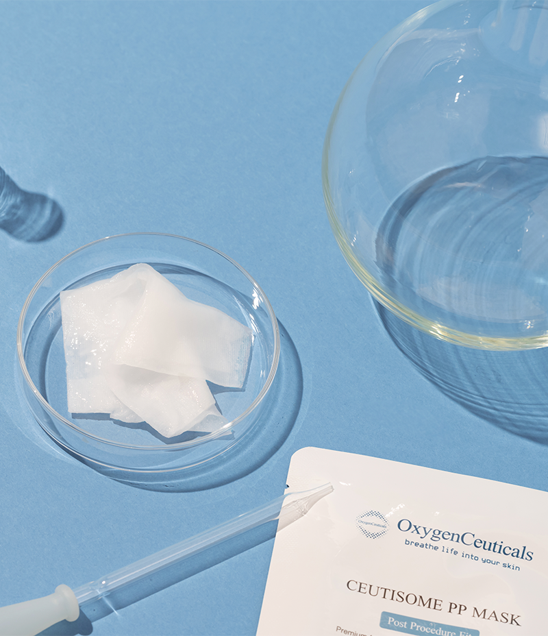 Ceutisome PP Mask ceramide and peptide concept shot / Ceutisome PP Mask 神經醯胺同胜肽概念圖