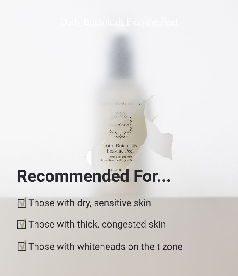 Daily Botanicals Enzyme Peel hero shot Korean enzyme gommage peel / Daily Botanicals Enzyme Peel 韓國醫美級酵素去角質主圖