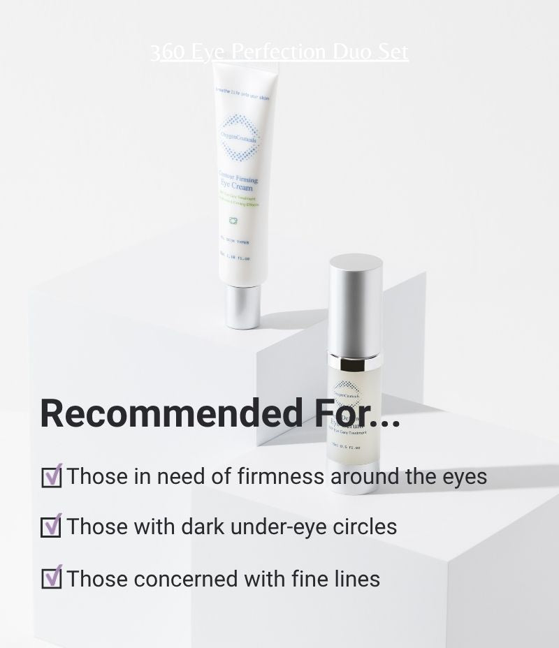 360 Eye Perfection Duo hero shot Korean cosmeceutical eye set / 360 Eye Perfection Duo 韓國醫美級眼部套裝