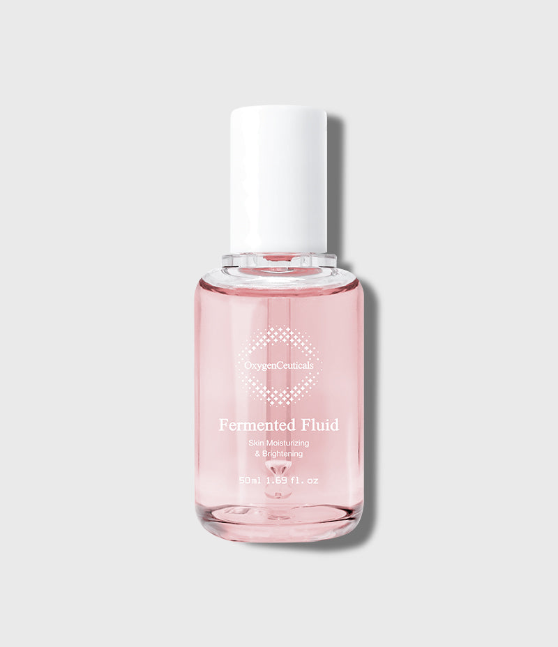 Fermented Fluid 50ml brightening ampoule bottle front / Fermented Fluid 50ml 發酵亮膚安瓶正面
