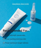 Glutathione ToneUp Kit hero shot Korean brightening set