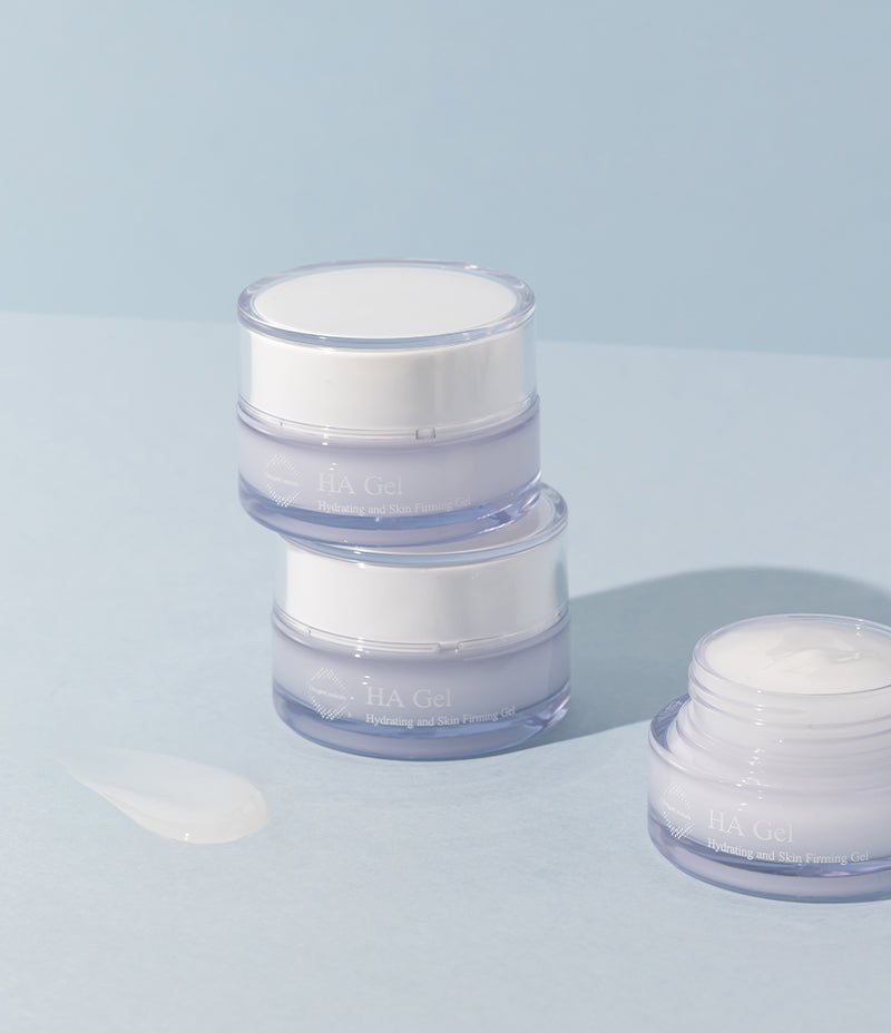 Oxygen HA Gel concept shot with water-clear gel / Oxygen HA Gel 水感啫喱概念圖