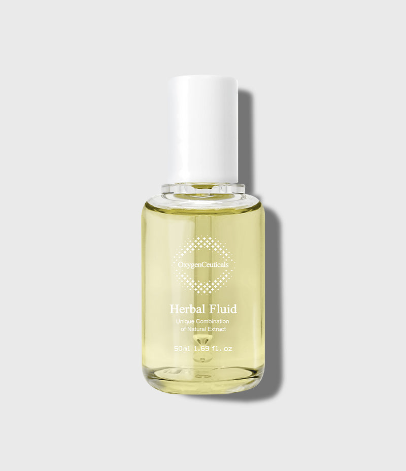 Herbal Fluid 50ml BHA ampoule bottle front / Herbal Fluid 50ml 水楊酸控油安瓶正面