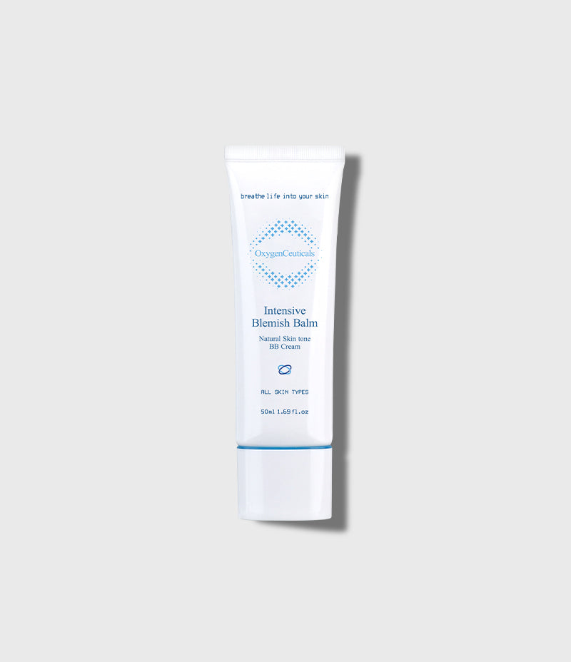 Intensive Blemish Balm BB cream 50ml tube front view / Intensive Blemish Balm BB Cream 50ml 樽身正面