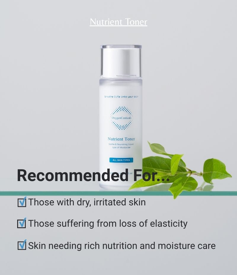 Nutrient Toner hero shot Korean essence toner / Nutrient Toner 韓國醫美級精華爽膚水主圖