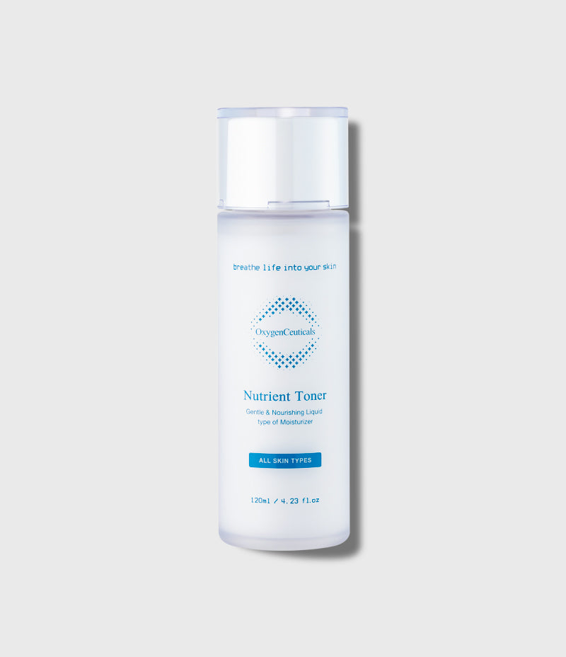 Nutrient Toner 120ml milky essence toner bottle front / Nutrient Toner 120ml 精華型乳液爽膚水正面