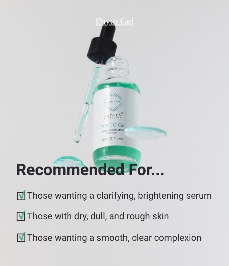 Phyto Gel hero shot Korean cosmeceutical brightening serum / Phyto Gel 韓國醫美級提亮精華