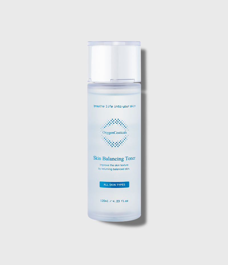 Skin Balancing Toner 120ml alcohol-free toner bottle front / Skin Balancing Toner 120ml 無酒精爽膚水正面
