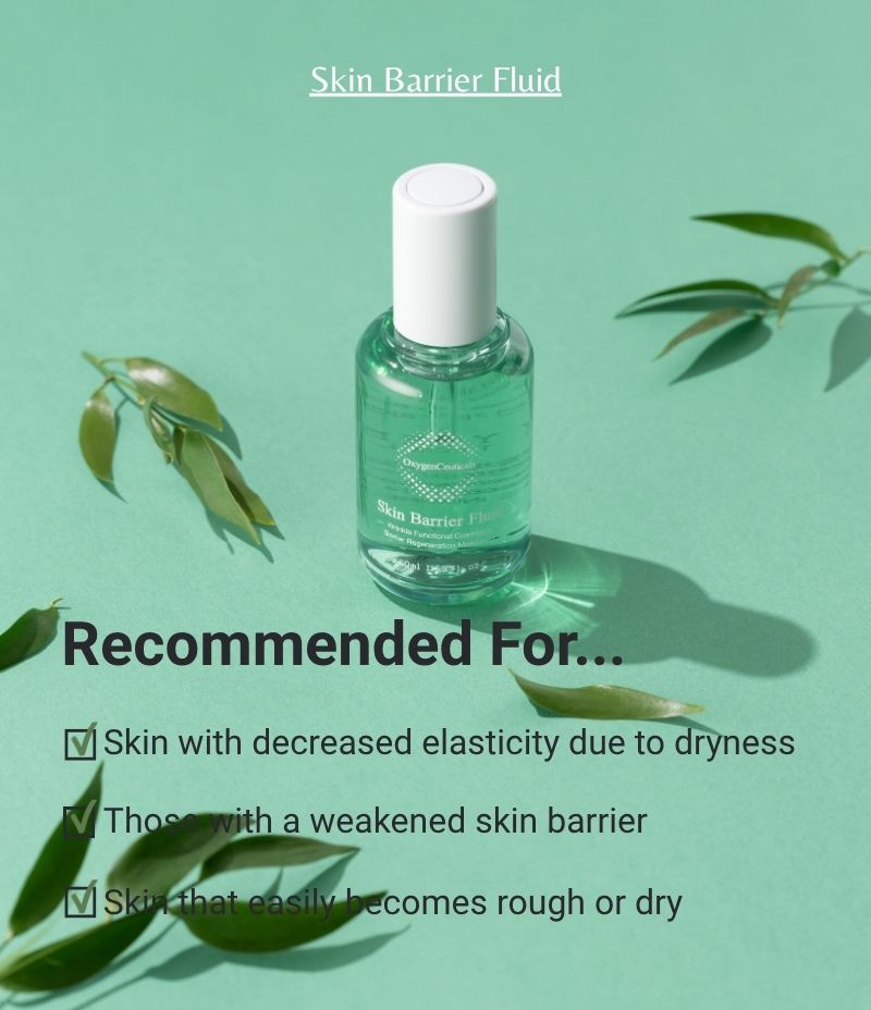 Skin Barrier Fluid hero shot Korean barrier repair ampoule / Skin Barrier Fluid 韓國醫美級屏障修護安瓶主圖