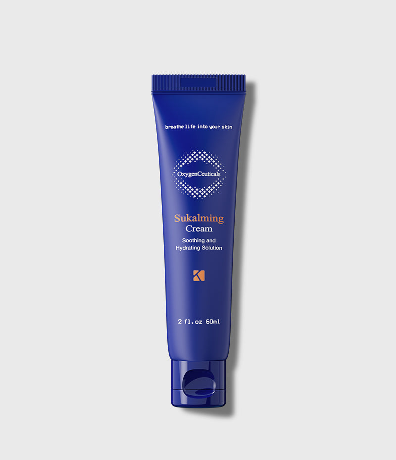 Sukalming Cream 60ml soothing cream jar front / Sukalming Cream 60ml 舒緩鎮靜面霜正面