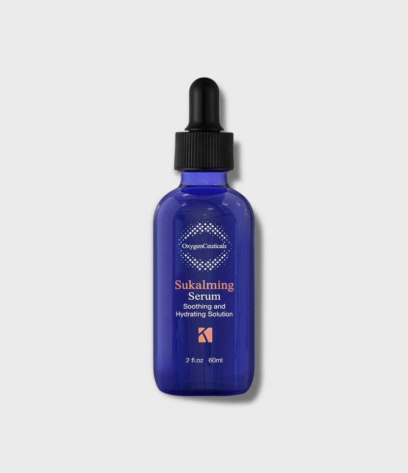 Sukalming Serum 60ml soothing serum bottle front / Sukalming Serum 60ml 舒緩鎮靜精華正面