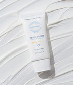 TP Sun Cream white cream texture swatch close-up