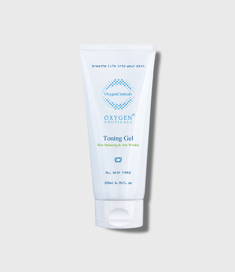 Toning Gel 200ml gel toner bottle front / Toning Gel 200ml 控油舒緩啫喱爽膚露正面