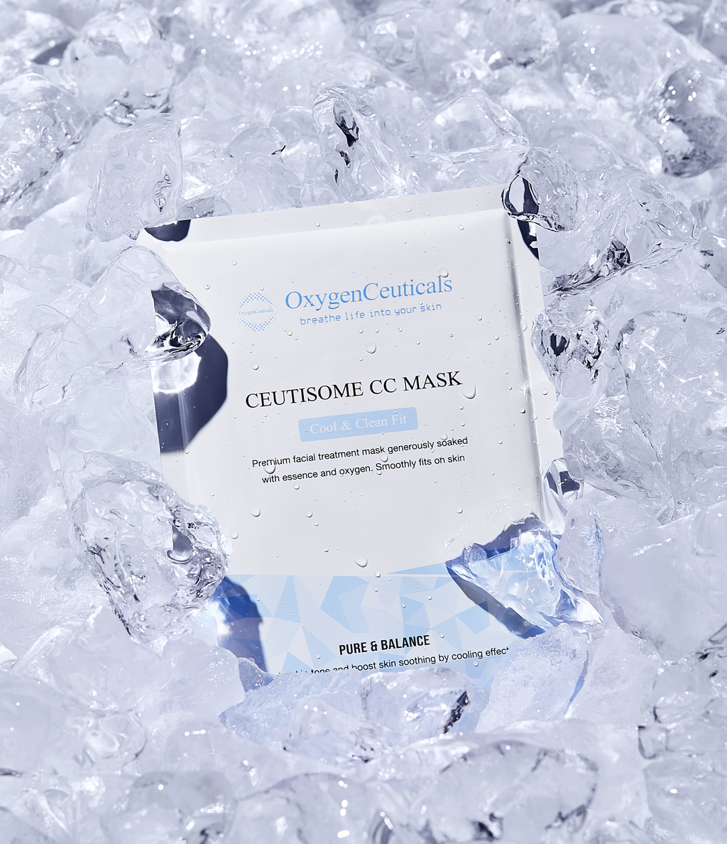Ceutisome CC Mask Bemliese cellulose sheet close-up / Ceutisome CC Mask Bemliese 純纖維膜布特寫