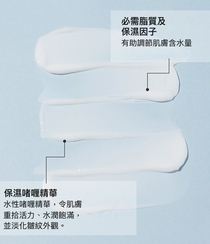 Moisture Aqua Serum 核心成分 透明質酸 荷荷巴 蜂膠